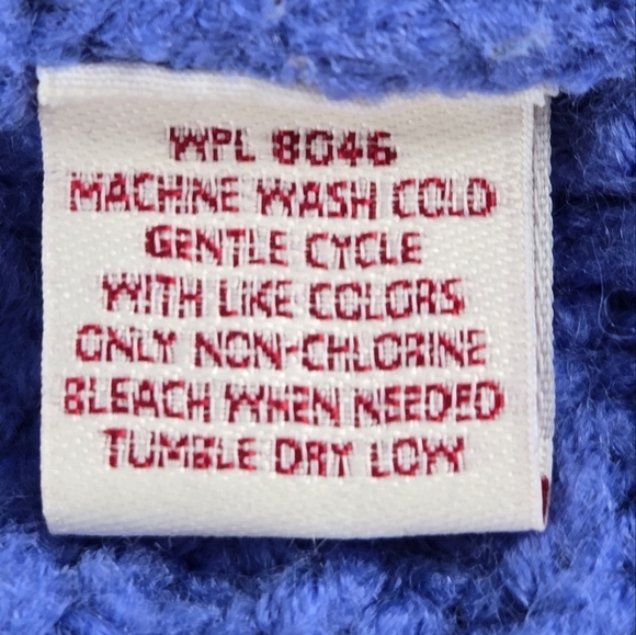 JM Collection Knit Cardigan Cape One Button Closure Size Large - Picture 5 of 6